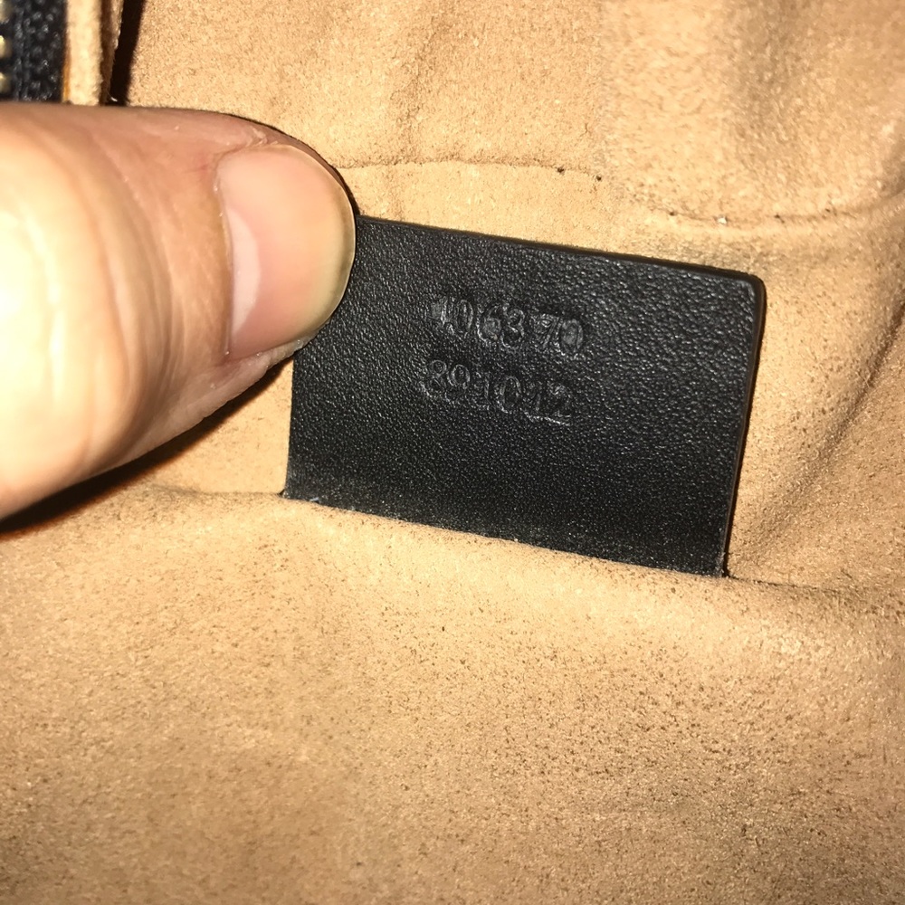 Gucci Signature leather backpack (Black) - Picture 5 of 8